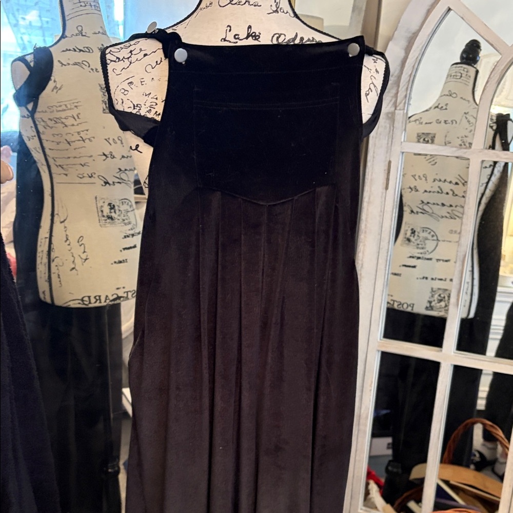 Black Velvet overalls